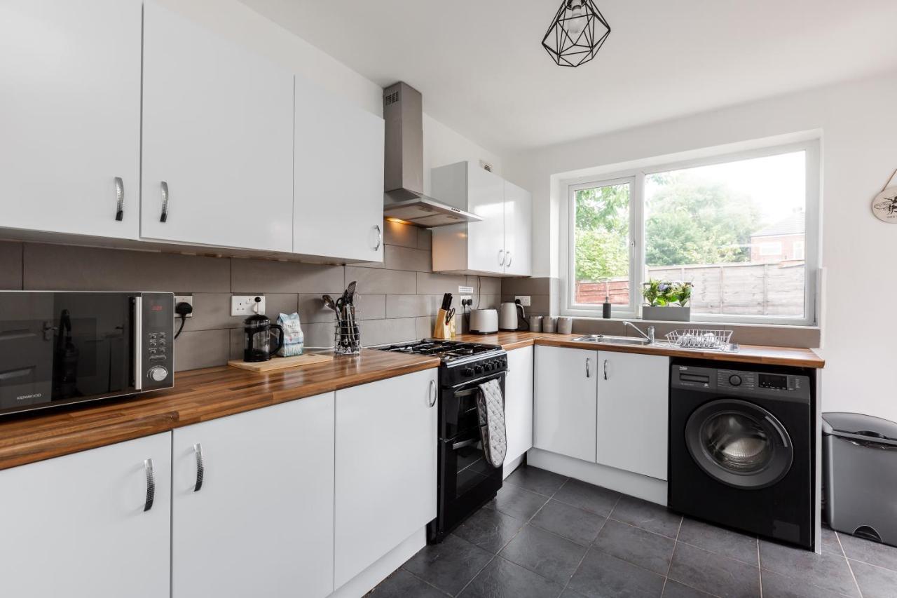 1 Mile To Etihad Stadium & Coop Arena, Free Parking, 7 Ppl Villa Manchester Exterior photo